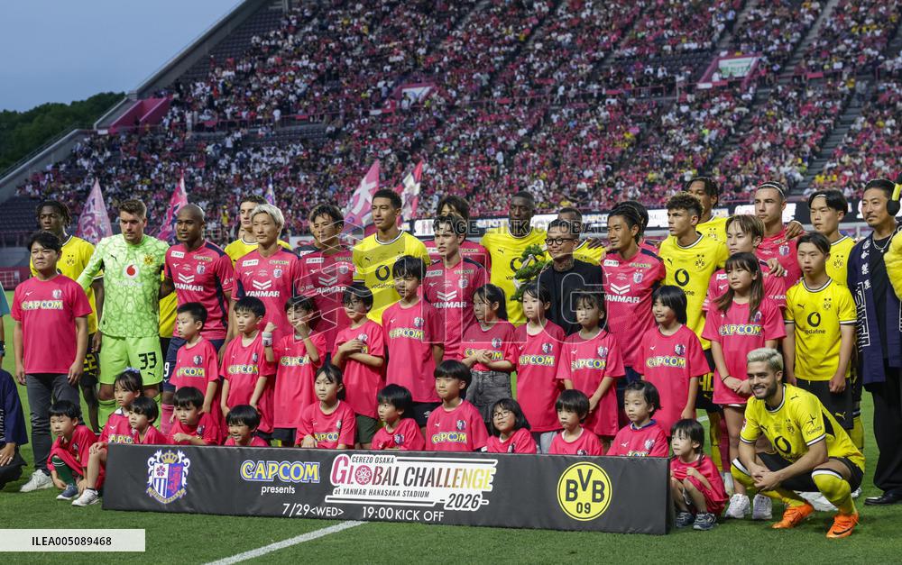 Football: Cerezo Osaka vs. Borussia Dortmund