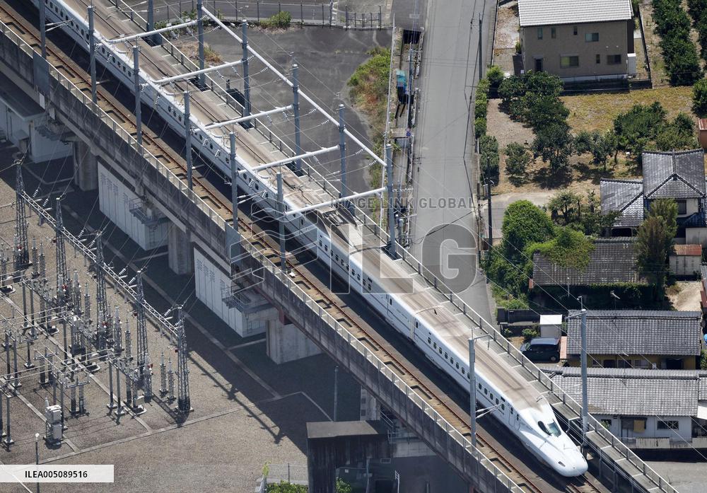 Aftermath of strong earthquake in Kumamoto