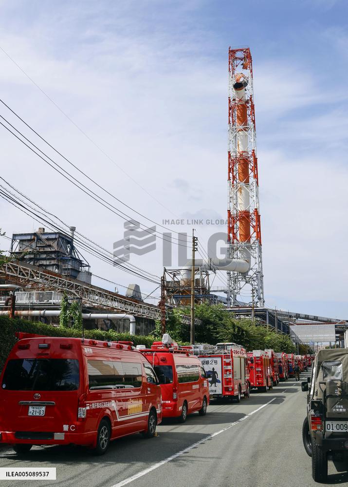 Aftermath of strong earthquake in Kumamoto