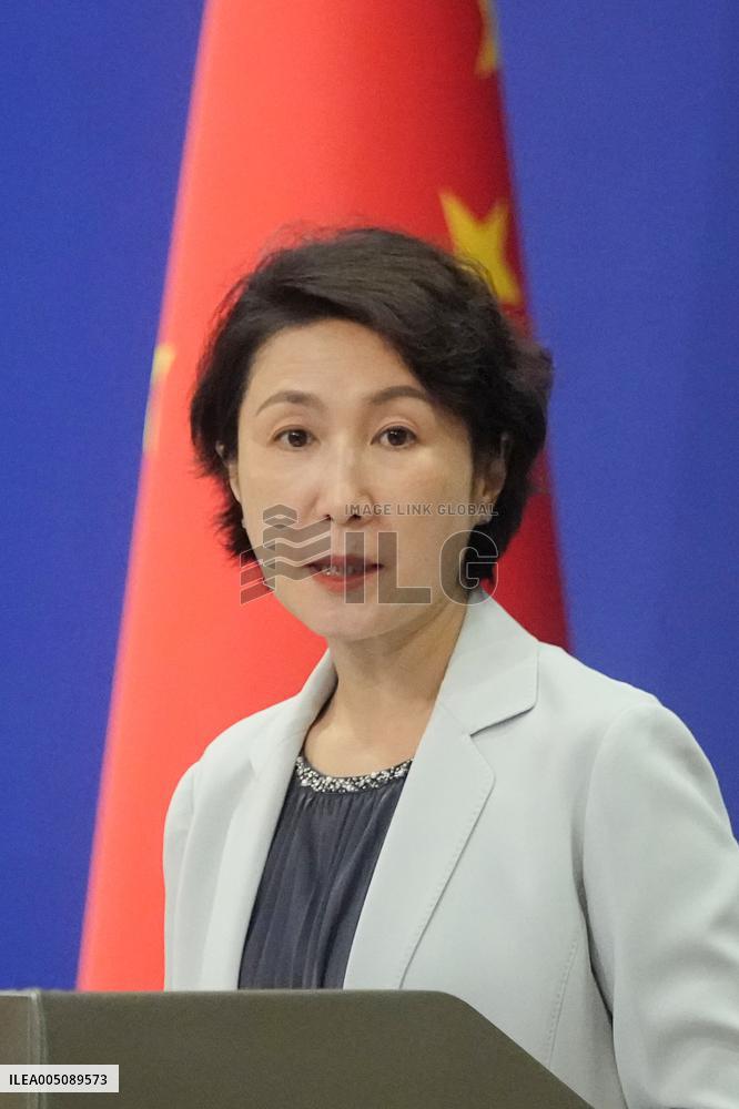 Chinese Foreign Ministry spokeswoman