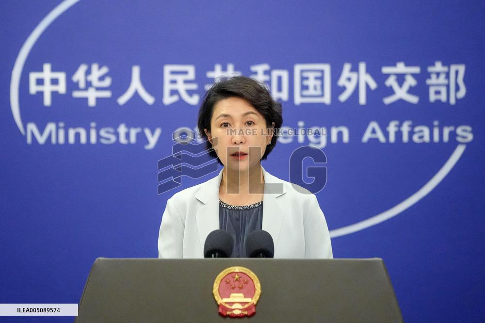 Chinese Foreign Ministry spokeswoman
