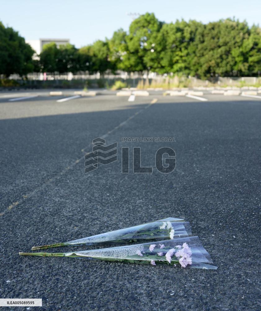 Aftermath of strong earthquake in Kumamoto