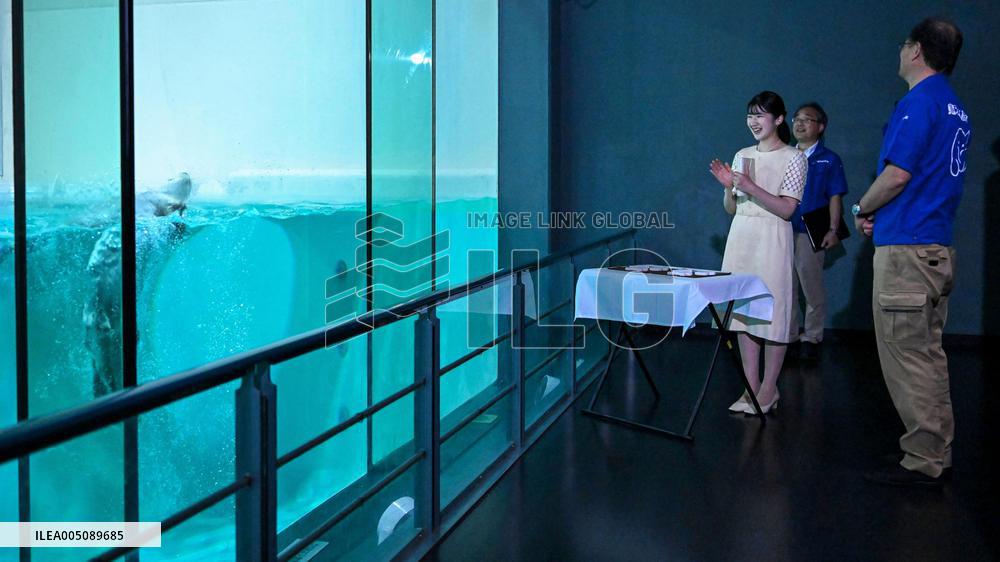 Princess Aiko visits Mie Pref.