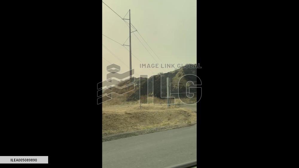 US: Spokane Wildfires Force Mass Evacuations, Trigger Air Quality Alerts 2
