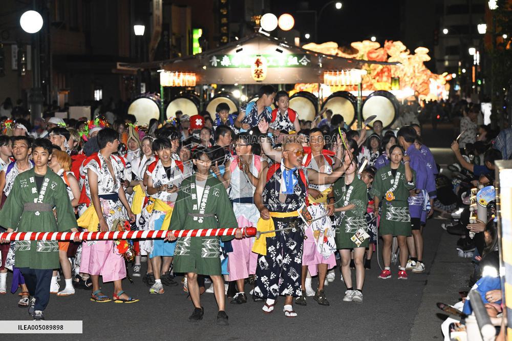 Aomori Nebuta Festival in northeastern Japan