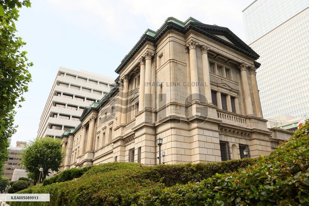Exterior of the Bank of Japan
