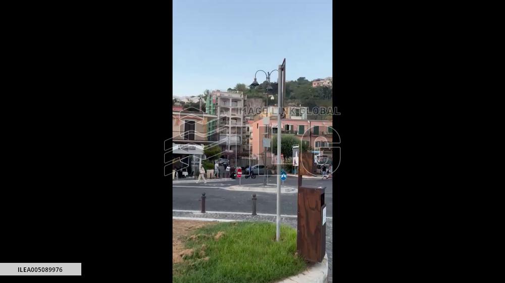 Italy: M4.7 Earthquake Triggers Intense Rockfalls in Pozzuoli