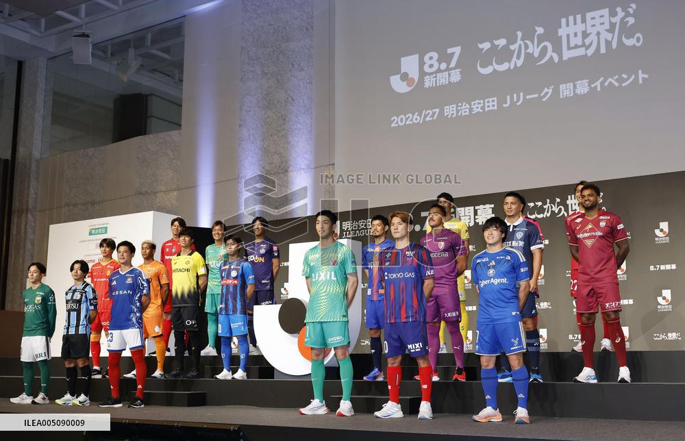 Football: J-League kickoff event