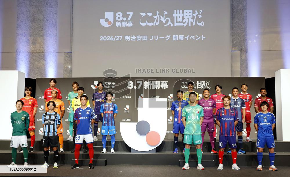 Football: J-League kickoff event