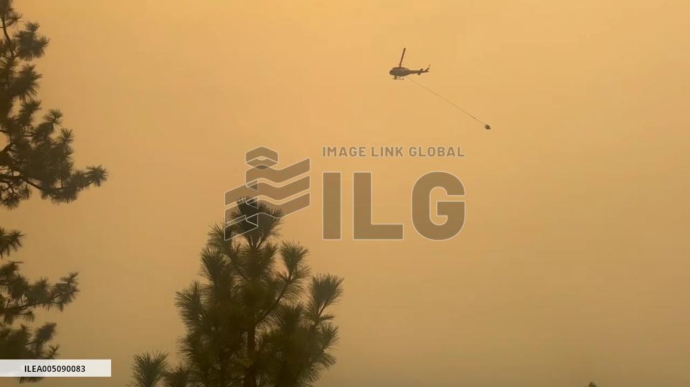 US: Little Giant Fire Grows to Nearly 60,000 Acres in Washington Forest 3