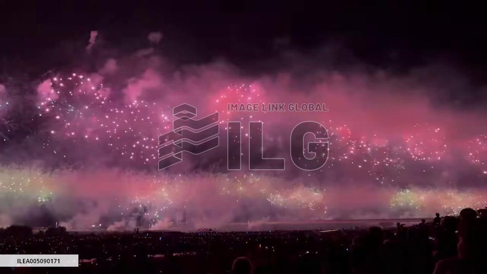 Japan: Nagaoka Fireworks Festival Lights Up Sky With 20,000 Shells 4