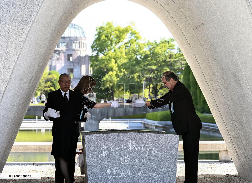 81st anniversary of U.S. atomic bombing of Hiroshima