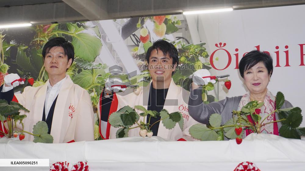 U.S.-based indoor vertical farming startup opens Japan facility