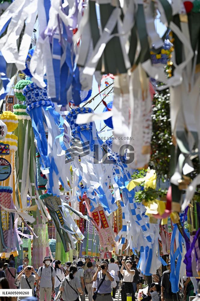Tanabata festival in Sendai