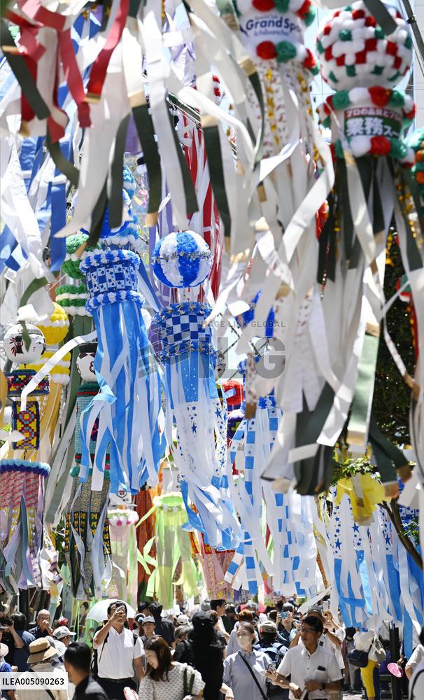 Tanabata festival in Sendai