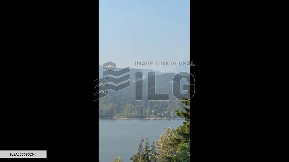 Canada: Belcarra Park Wildfire Triggers Evacuation Alerts Near Anmore, British Columbia