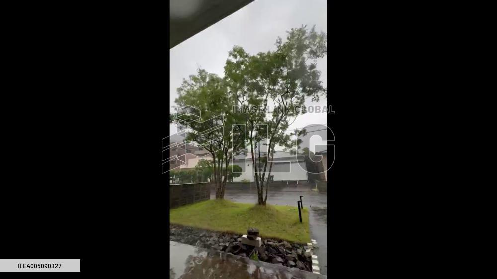Japan: Typhoon Dolphin Brings Strong Winds and Heavy Rain to Amami and Okinawa 3