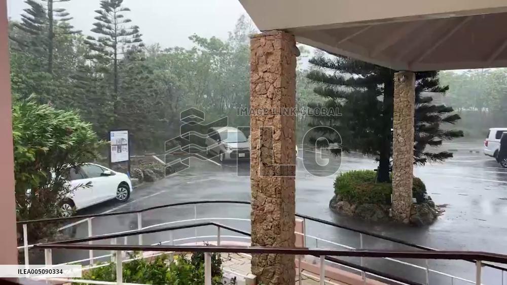 Japan: Typhoon Dolphin Brings Strong Winds and Heavy Rain to Amami and Okinawa 4