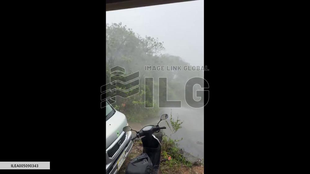 Japan: Typhoon Dolphin Brings Strong Winds and Heavy Rain to Amami and Okinawa 6