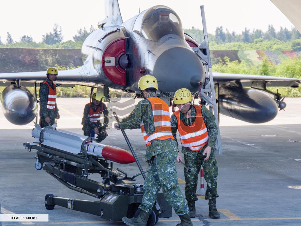 Scramble drill in Taiwan