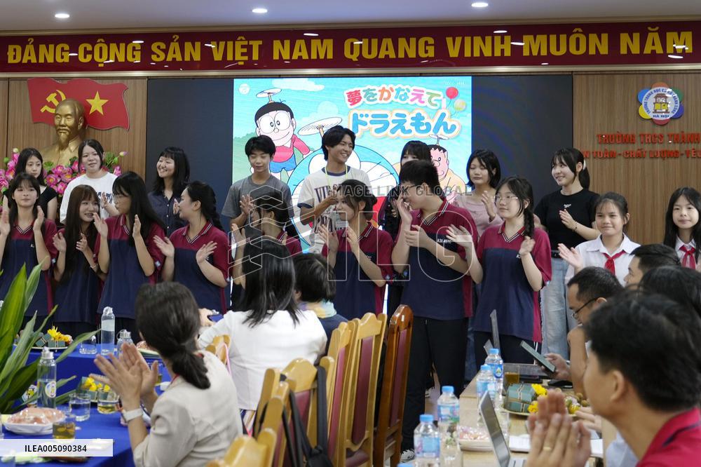 Japan-Vietnam student exchange in Hanoi