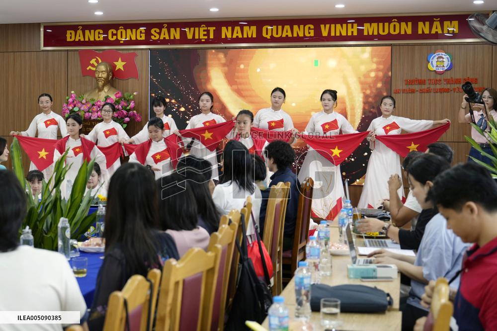 Japan-Vietnam student exchange in Hanoi