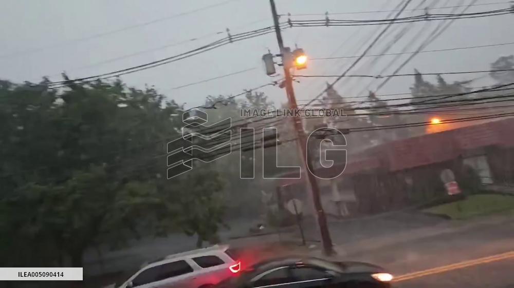 US: Heavy Rain and Strong Wind Sweep Across New Jersey 3