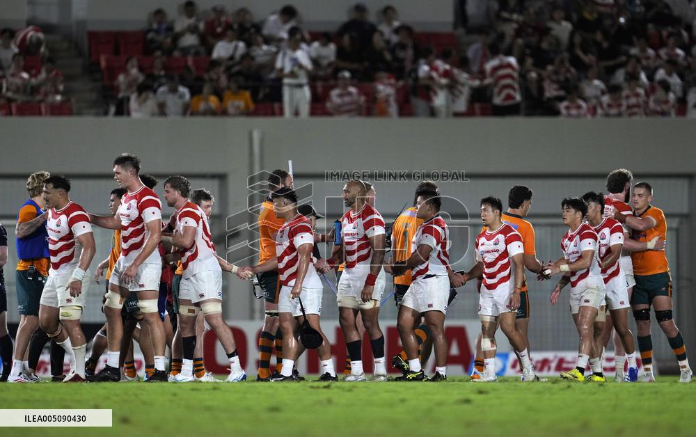 Rugby: Japan vs. Australia