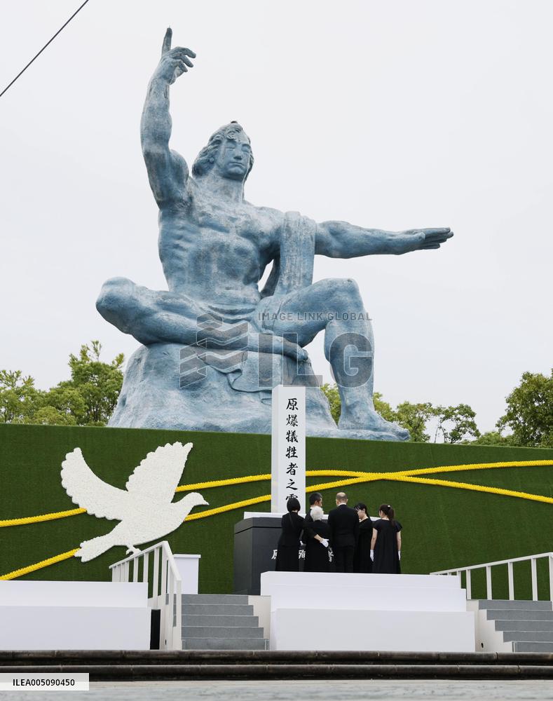 81st A-bomb anniversary in Nagasaki