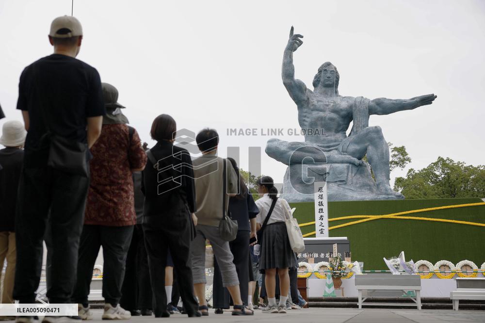 81st A-bomb anniversary in Nagasaki