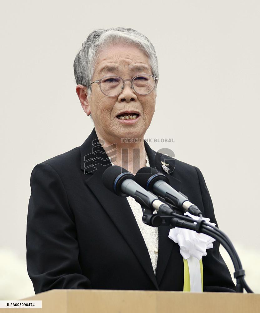 81st A-bomb anniversary in Nagasaki