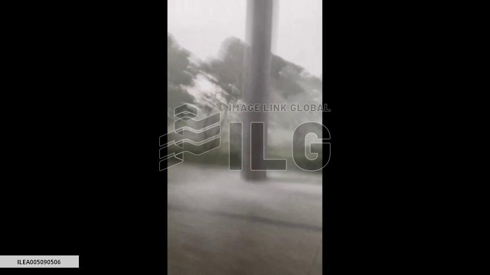 Taiwan: Typhoon Dolphin Brings Damaging Winds 2