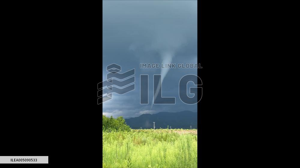 Japan: Funnel Cloud Sightings Reported in Niigata’s Murakami City