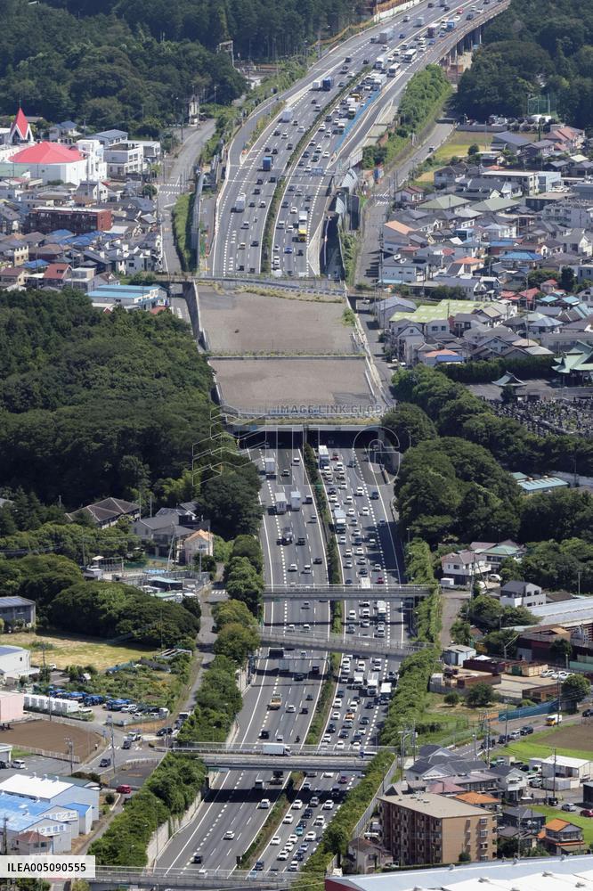Summer holiday rush in Japan