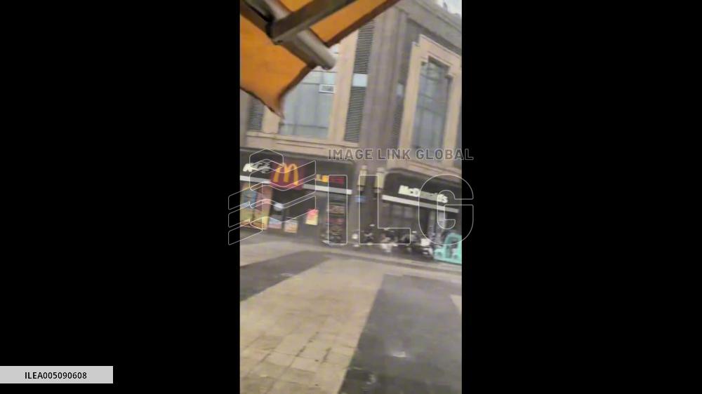 China: Powerful Storm Brings Heavy Rain, Fierce Winds to Chengdu, Sichuan