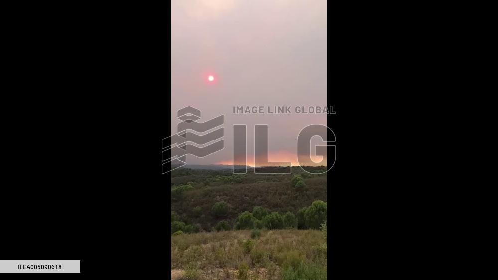 Spain: Niebla Wildfire in Huelva Spans 8,000 Hectares, Forces Evacuations