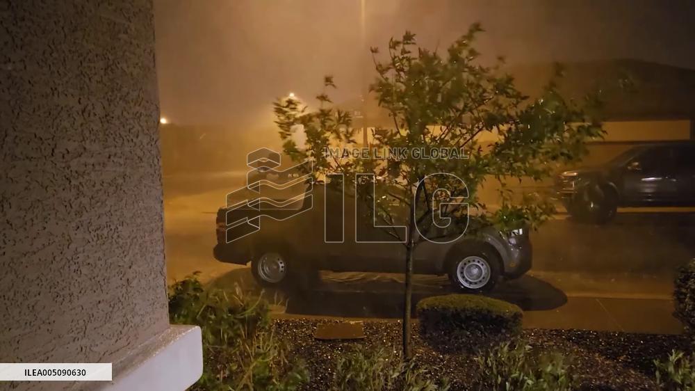 US: Monsoon Storms Batter Arizona’s West Valley, Causing Damage