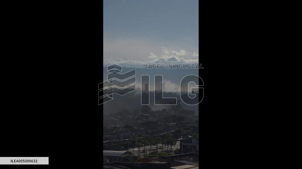 Colombia: Pereira Shrouded in Haze Following Magnitude 7.4 Quake