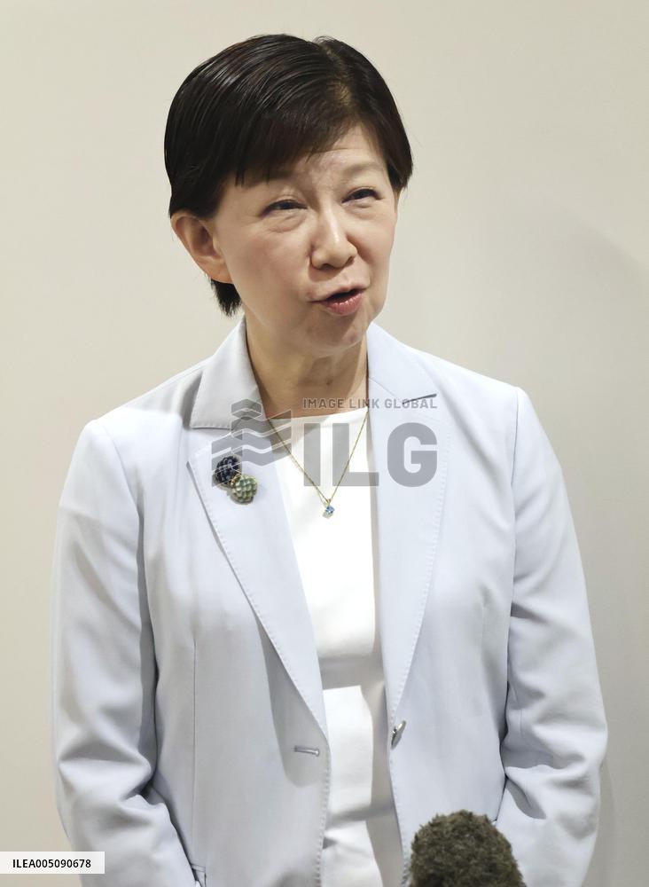 U.N. disarmament chief Nakamitsu in Nagasaki