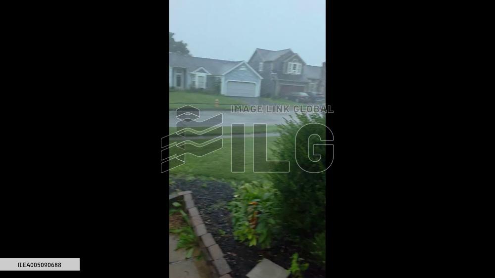 US: Severe Storms Hit Central Ohio, Causing Power Outages