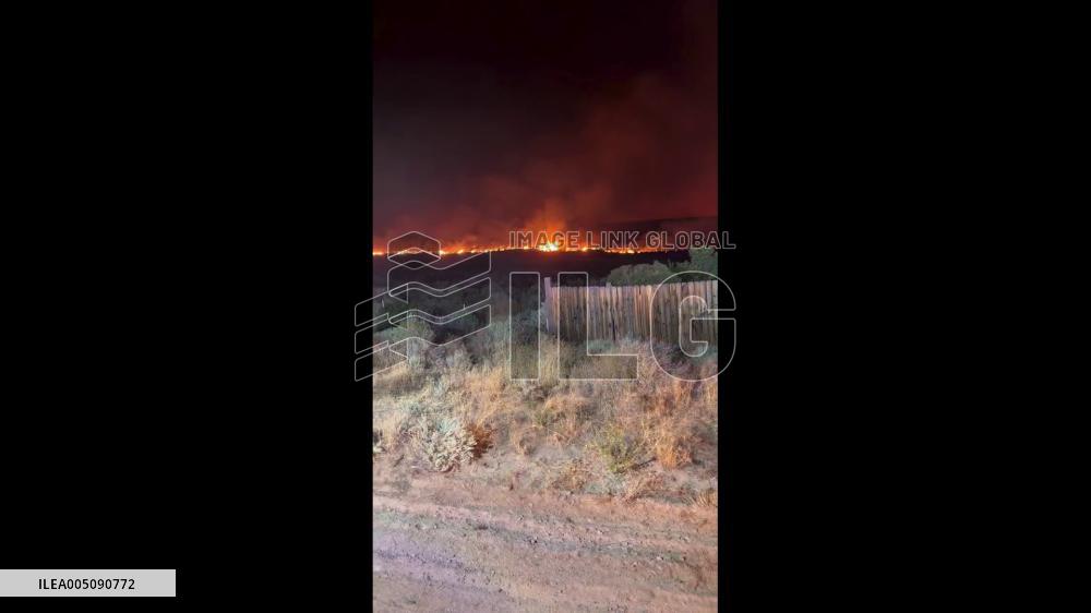 US: Bug Fire Rapidly Expands Near Reno, Prompting Evacuation