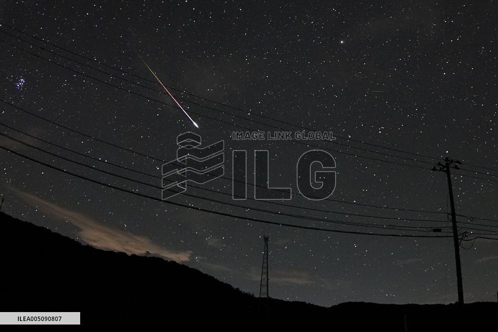 Perseid meteor shower