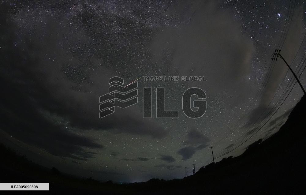 Perseid meteor shower