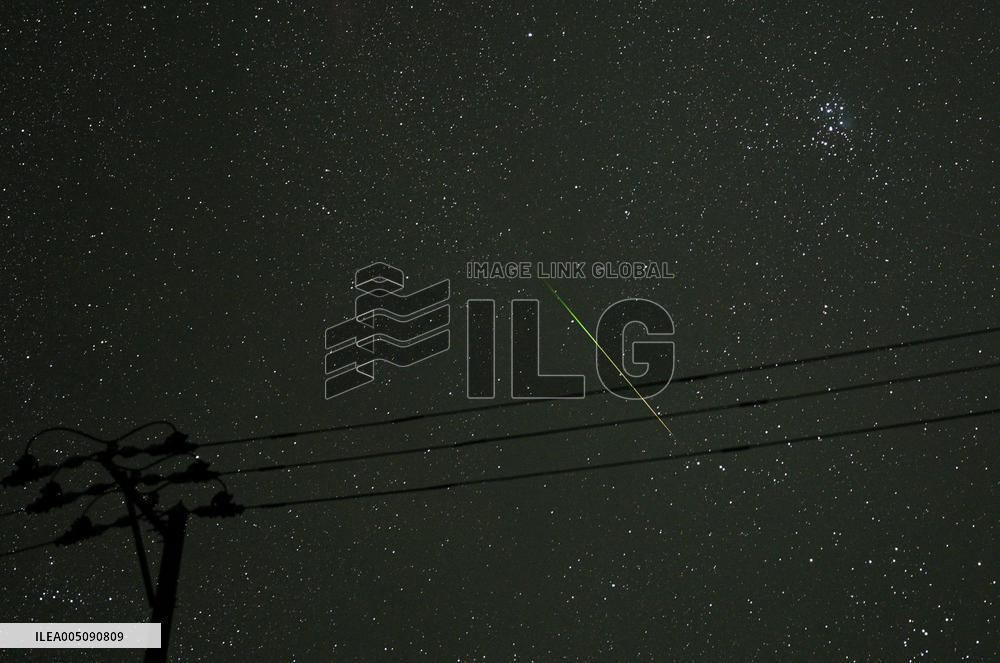 Perseid meteor shower