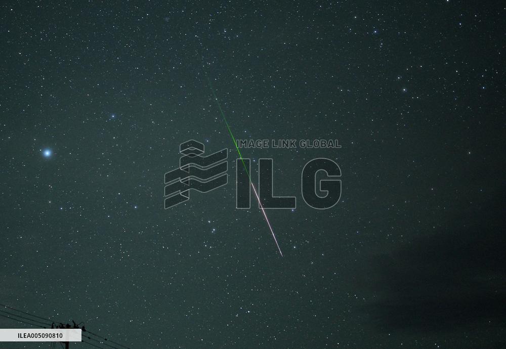 Perseid meteor shower