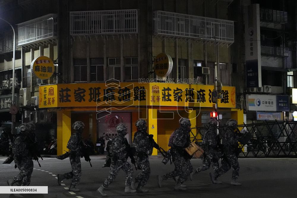 Military exercise in Taiwan