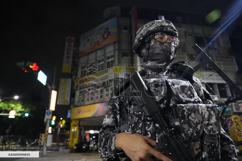 Military exercise in Taiwan