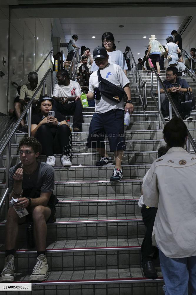 Air-raid drill in Taiwan