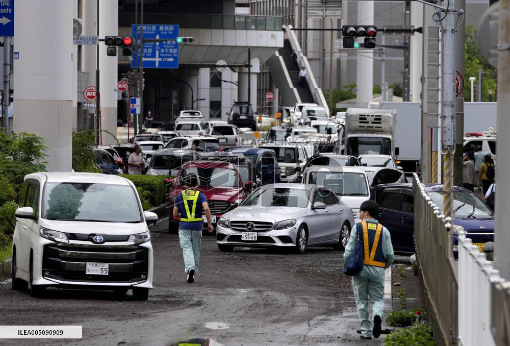 Aftermath of torrential rain in eastern Japan