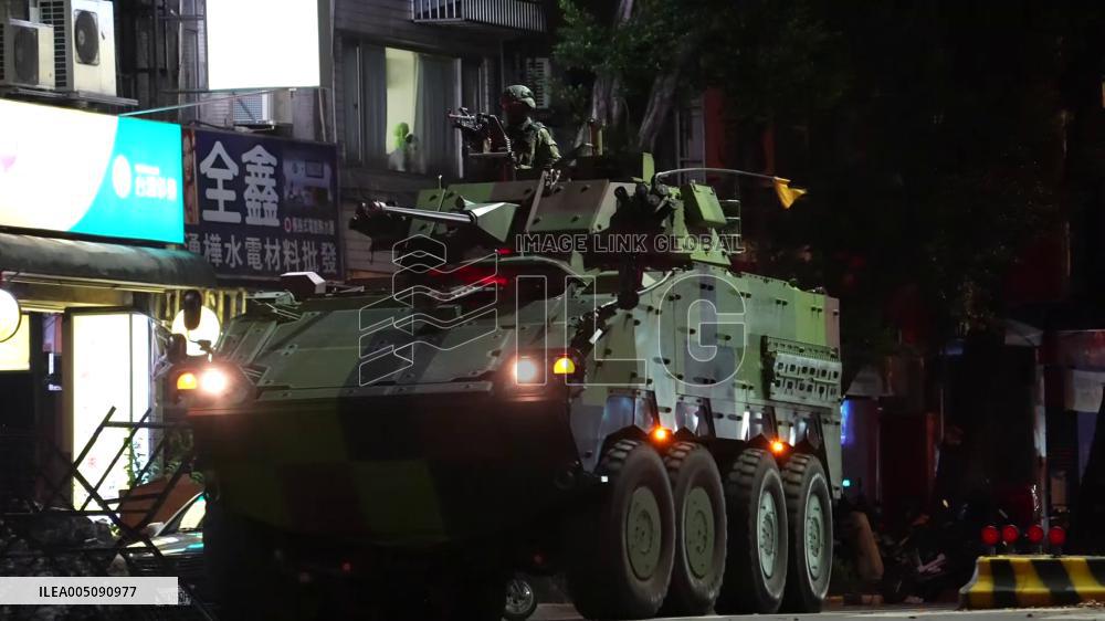 [Breaking News]Military exercise in Taiwan